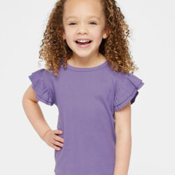 Toddler Flutter Sleeve Tee Thumbnail