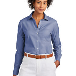 Women's Wrinkle Free Stretch Pinpoint Shirt Thumbnail