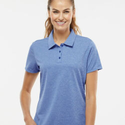 Women's Heathered Polo Thumbnail