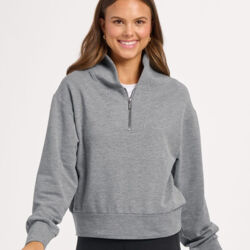 Women's Dream Crop Fleece Quarter-Zip Thumbnail