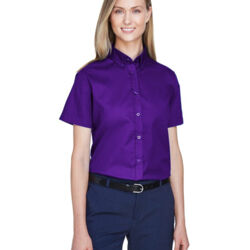 Women's Optimum Short Sleeve Twill Shirt Thumbnail