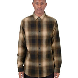 Men's Plaid Flannel Overshirt Thumbnail