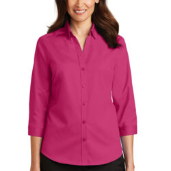 Women's 3/4 Sleeve SuperPro Twill Shirt Thumbnail