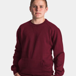 Unisex Pocket Crewneck Sweatshirt Thumbnail