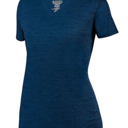 Women's Shadow Tonal Heather Training V-Neck T-Shirt Thumbnail