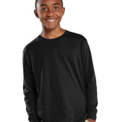 Youth Fine Jersey Long Sleeve Tee Thumbnail