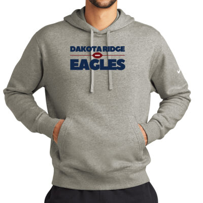 *Dakota Ridge Football Eagles - Club Fleece Sleeve Swoosh Pullover Hoodie Thumbnail