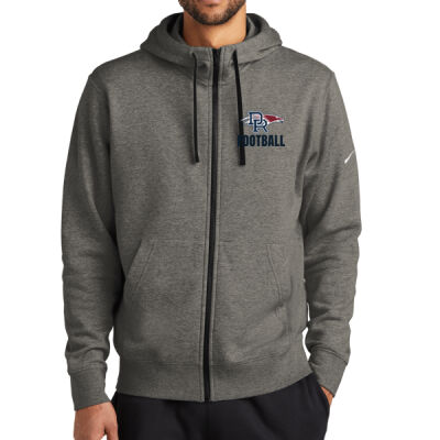 *Eagle "Football" - Club Fleece Sleeve Swoosh Full Zip Hoodie Thumbnail