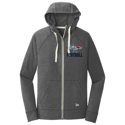 *Eagle "Football" - Sueded Cotton Blend Full Zip Hoodie Thumbnail