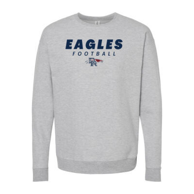 *Eagles Football - Unisex Fleece Crewneck Sweatshirt Thumbnail