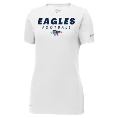 *Eagles Football - Ladies Dri FIT Cotton/Poly Scoop Neck Tee Thumbnail