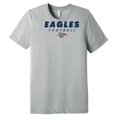 *Eagles Football - Unisex Triblend Short Sleeve Tee Thumbnail