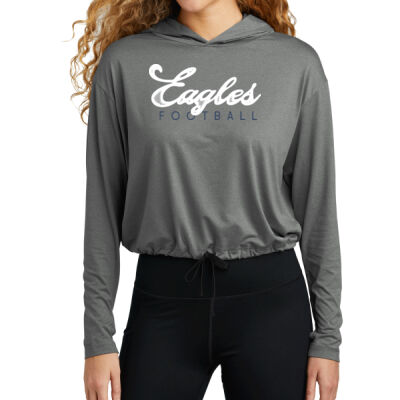*Dakota Ridge Football - Ladies Power Long Sleeve Hoodie Thumbnail