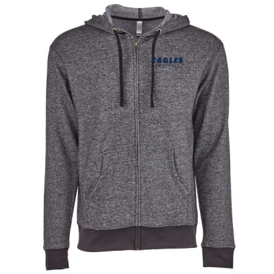 *Eagles Football White - Pacifica Full-Zip Hoodie Thumbnail