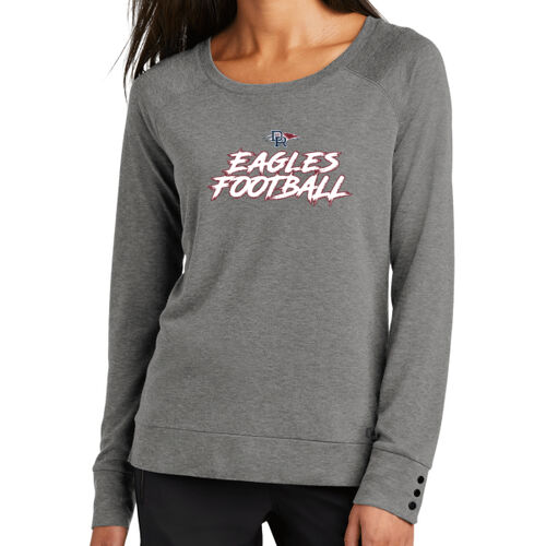 *Scratch Eagles Football - Ladies Command Long Sleeve Scoop Neck Thumbnail