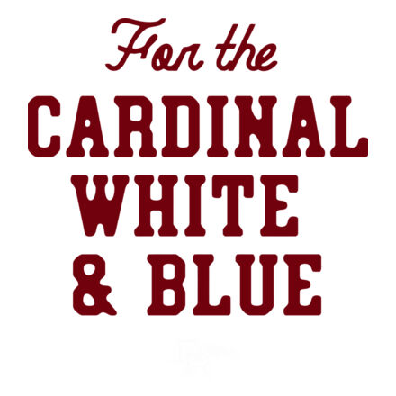 For the Cardinal Red and White Thumbnail