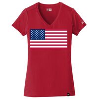 Ladies Heritage Blend V Neck Tee Thumbnail