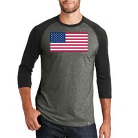 Heritage Blend 3/4 Sleeve Baseball Raglan Tee Thumbnail