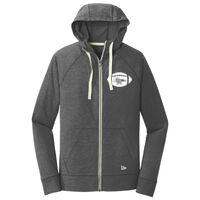 Sueded Cotton Blend Full Zip Hoodie Thumbnail